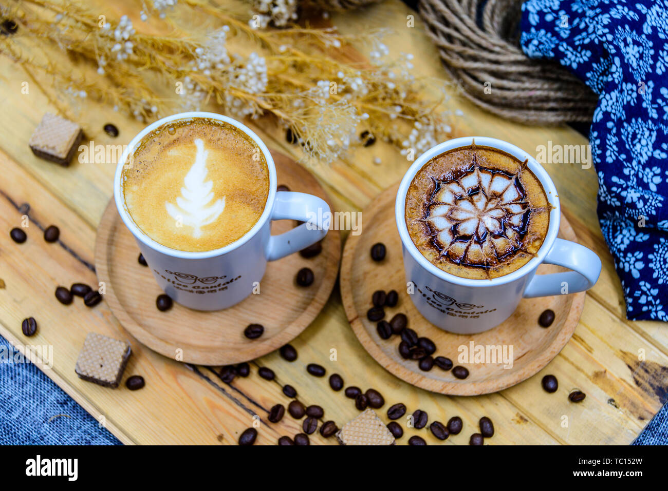 Kaffee Stockfoto
