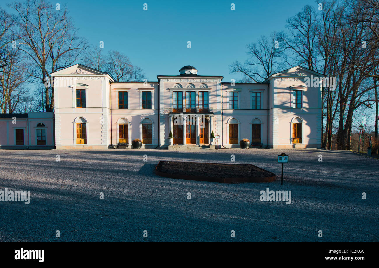 Rosendal Palast (rosendals Slott) Djurgarden Stockholm Schweden Skandinavien Stockfoto