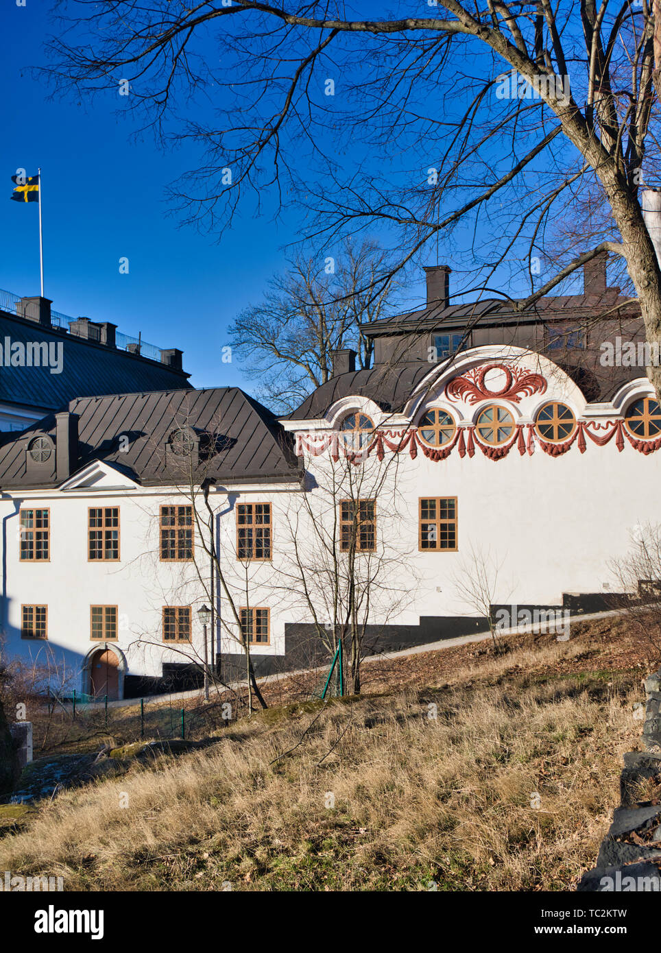 Karlberg Palace, Solna, Stockholm, Schweden, Skandinavien Stockfoto