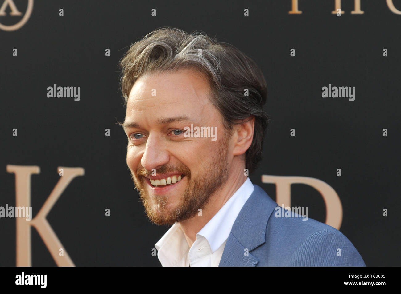 Los Angeles, USA. 04 Juni, 2019. James McAvoy an der 'Dark Phoenix" Premiere an der TCL Chinese Theater IMAX, Los Angeles, CA, 4. Juni 2019. Foto: Joseph Martinez/PictureLux Credit: PictureLux/Hollywood Archiv/Alamy leben Nachrichten Stockfoto