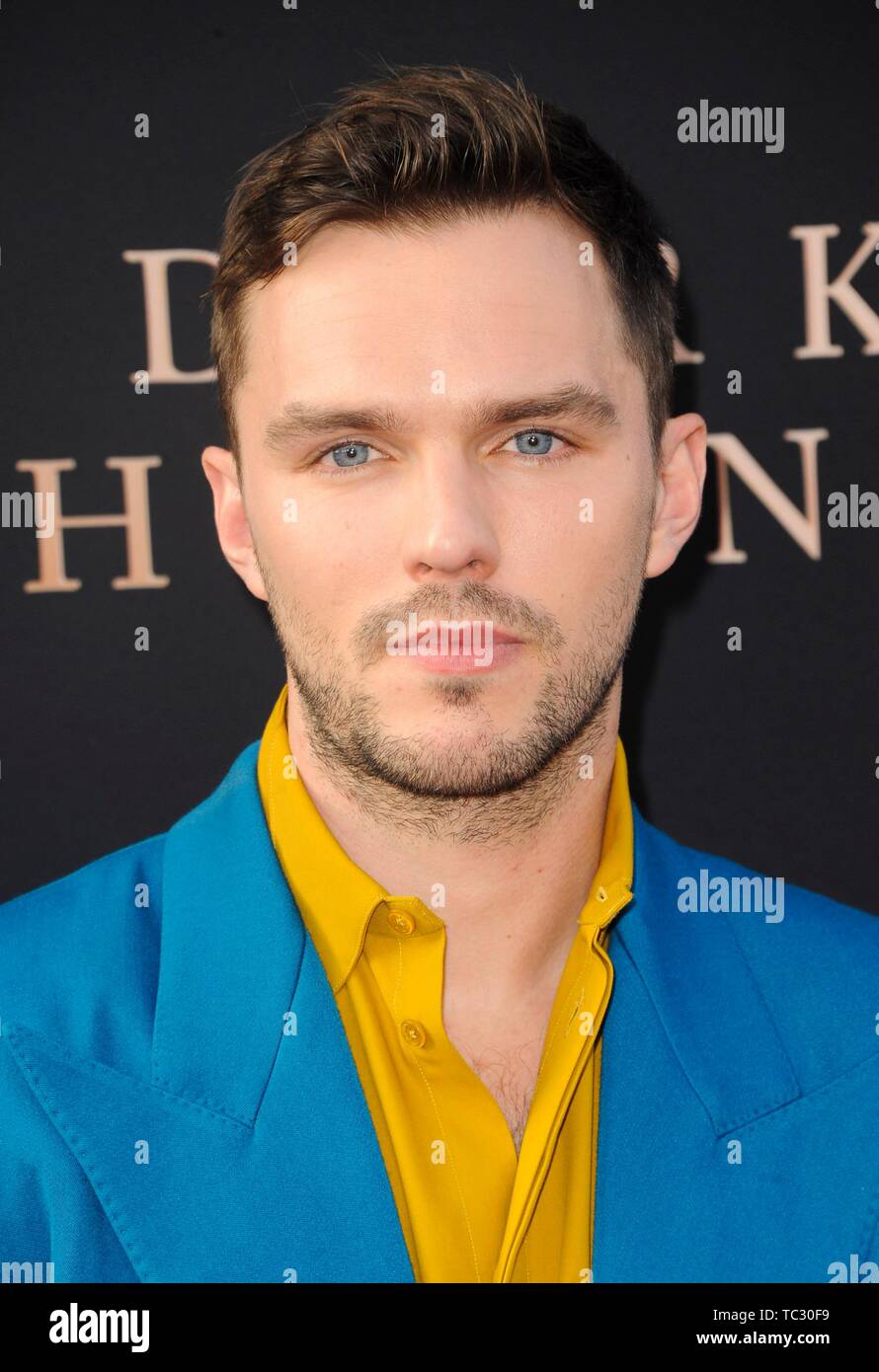 Nicholas Hoult in der Ankunftshalle für X-Men: DARK PHOENIX Premiere, TCL Chinese Theatre (ehemals Grauman's), Los Angeles, CA 4. Juni 2019. Foto von: Elizabeth Goodenough/Everett Collection Stockfoto