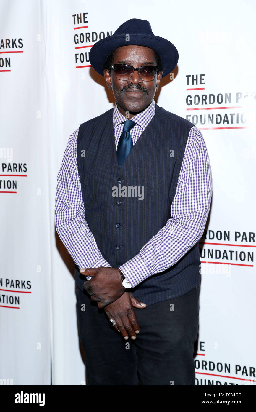 New York, USA. 4. Juni 2019. Fab 5 Freddy am 2019 Gordon Parks Foundation Abendessen und Auktion an Cipriani 42. Straße. Quelle: Steve Mack/Alamy leben Nachrichten Stockfoto