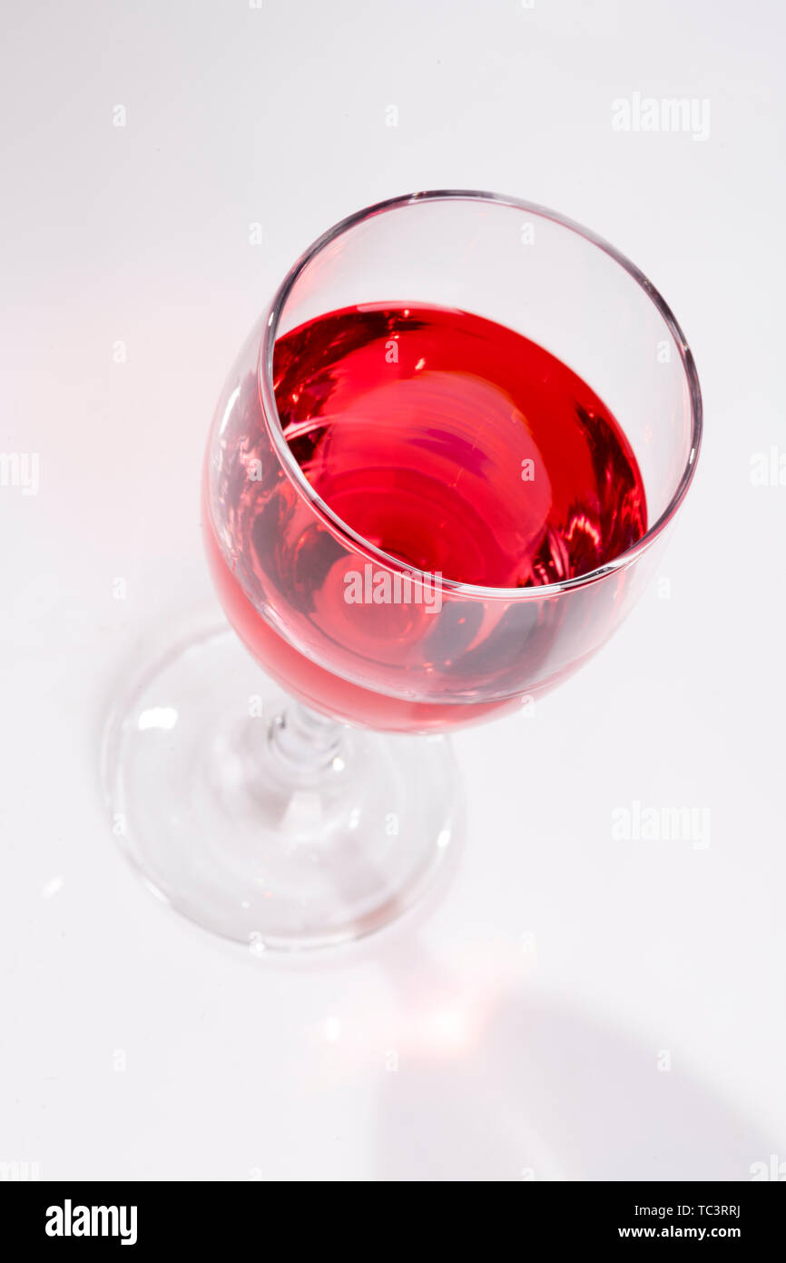 Rotwein. Stockfoto