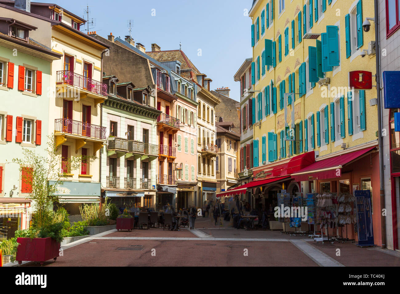Evian Les Bains Stockfotos Und Bilder Kaufen Alamy