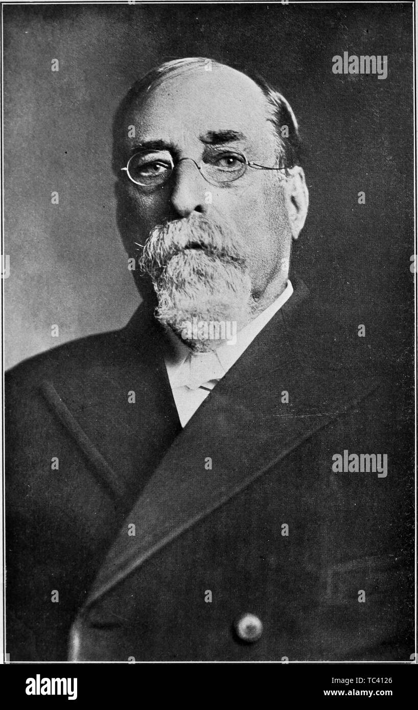 Foto Porträt von George Washington Littlefield, ein Verbündeter Offizier in der Armee, Banker, und Regent von der Universität von Texas, aus dem Buch "Buch der Texas' von Harry Yandell Benedikt und John A. Lomax, 1916. Mit freundlicher Genehmigung Internet Archive. () Stockfoto