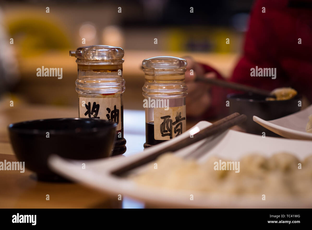 In Xi'an Cat Cafe fotografiert. Stockfoto