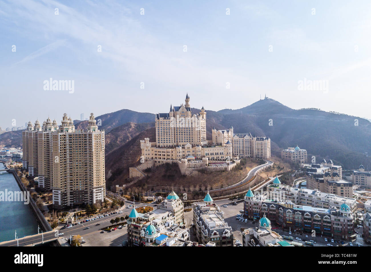 Dalian Castle Hotel Stockfoto