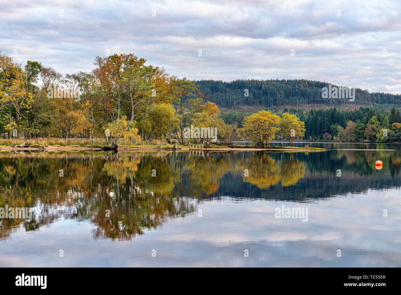 Loch Ard Stockfoto