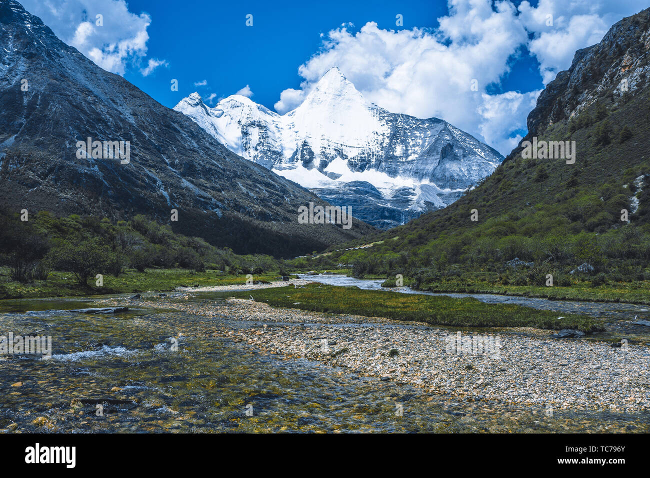 Mai taocheng Aden Yang Yong Shenshan Landschaft Stockfoto