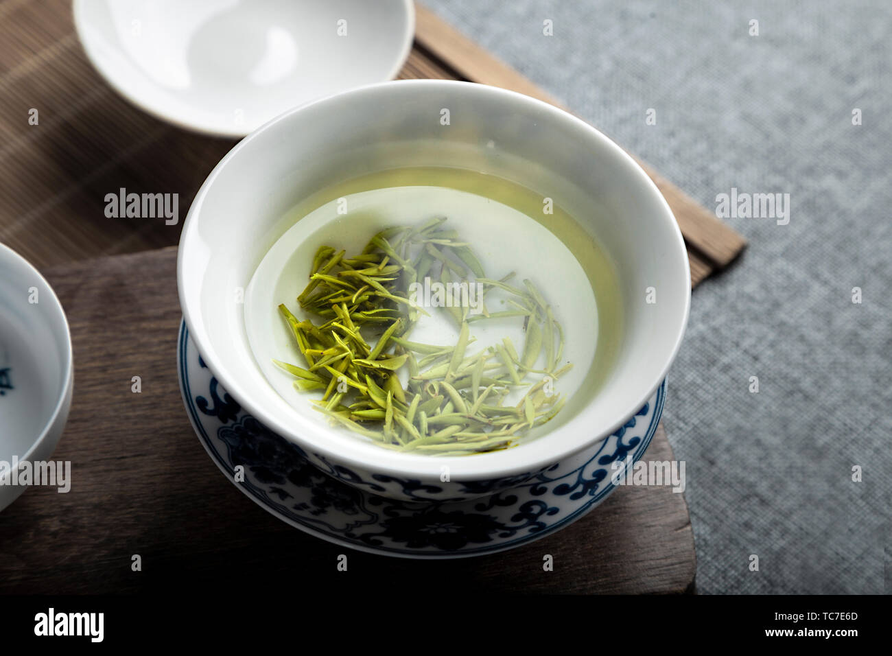 Spezielle hochwertige einzelne Knospe vor Mao Jian in Xinyang Stockfoto