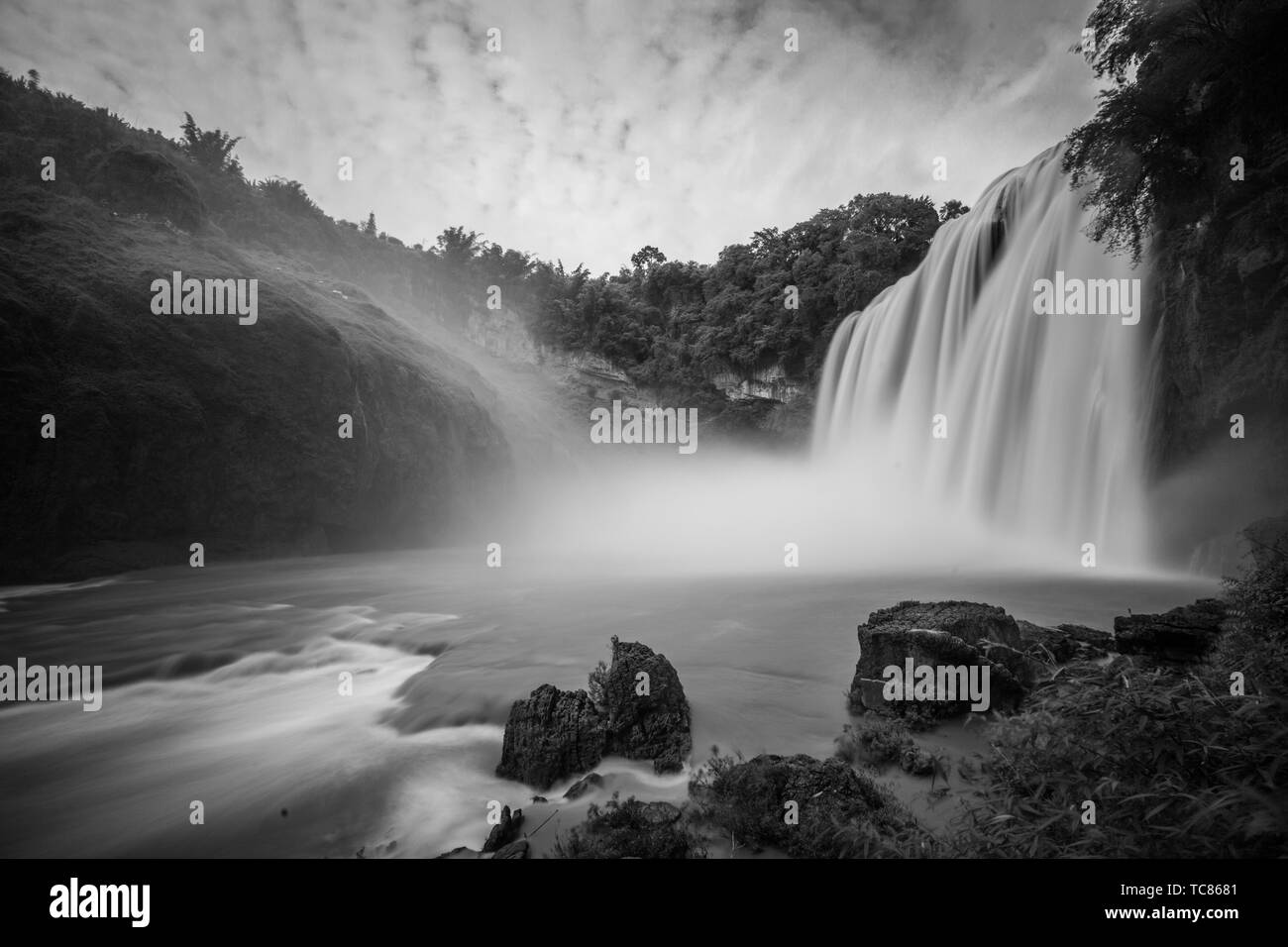 Huangguoshu Wasserfall Stockfoto