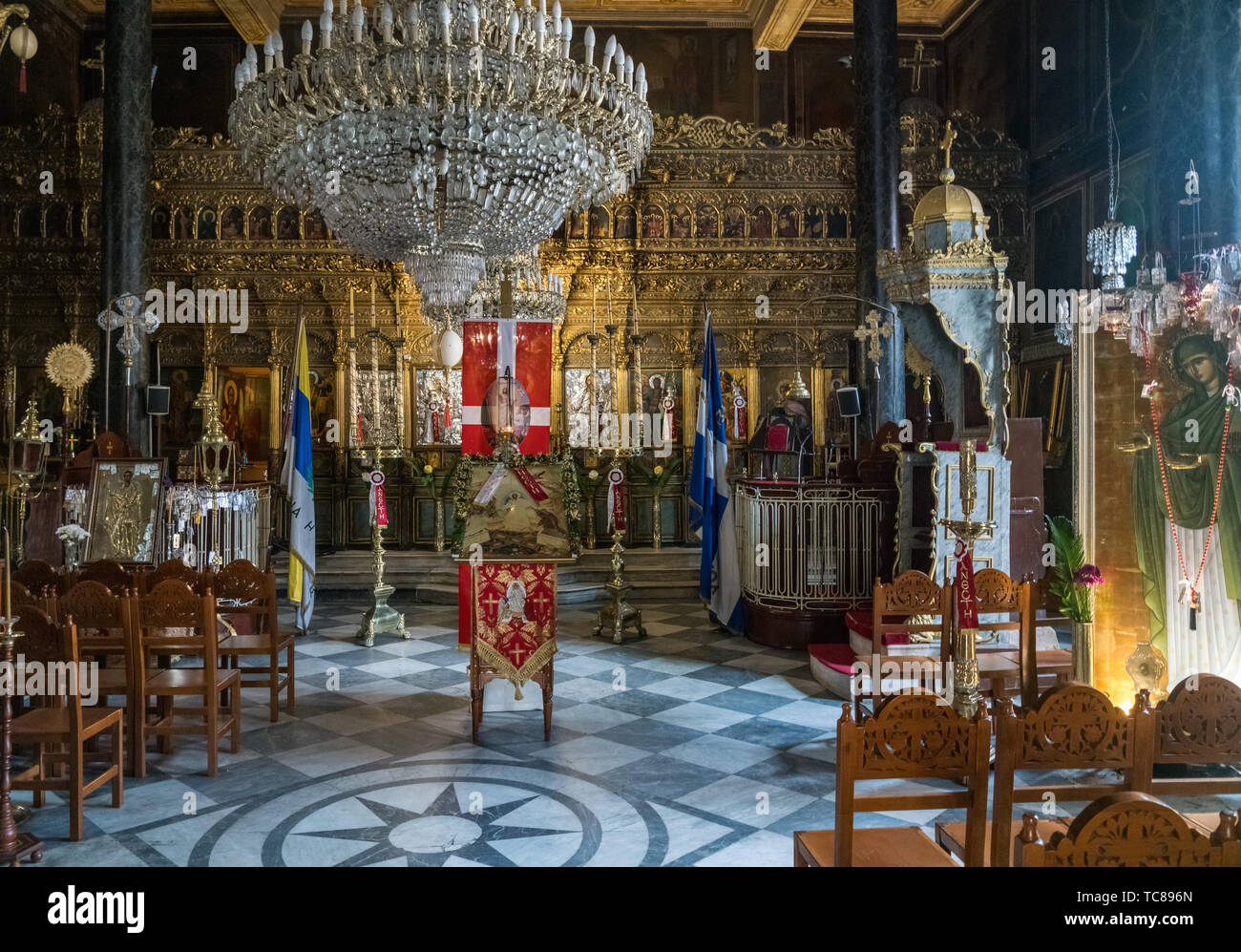 Church altar greece Fotos und Bildmaterial in hoher Auflösung Alamy
