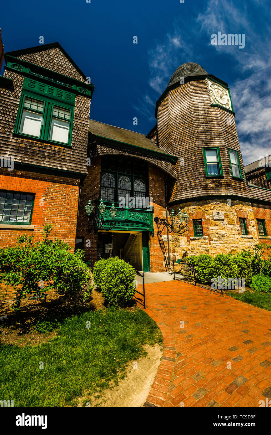 International Tennis Hall of Fame Newport Casino Newport, Rhode Island, USA Stockfoto