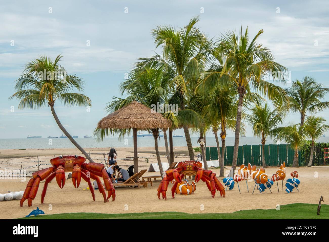 Waldstadt In Johor Bahru Malaysia Karte Des Projekts Im Showroom Stockfotografie Alamy