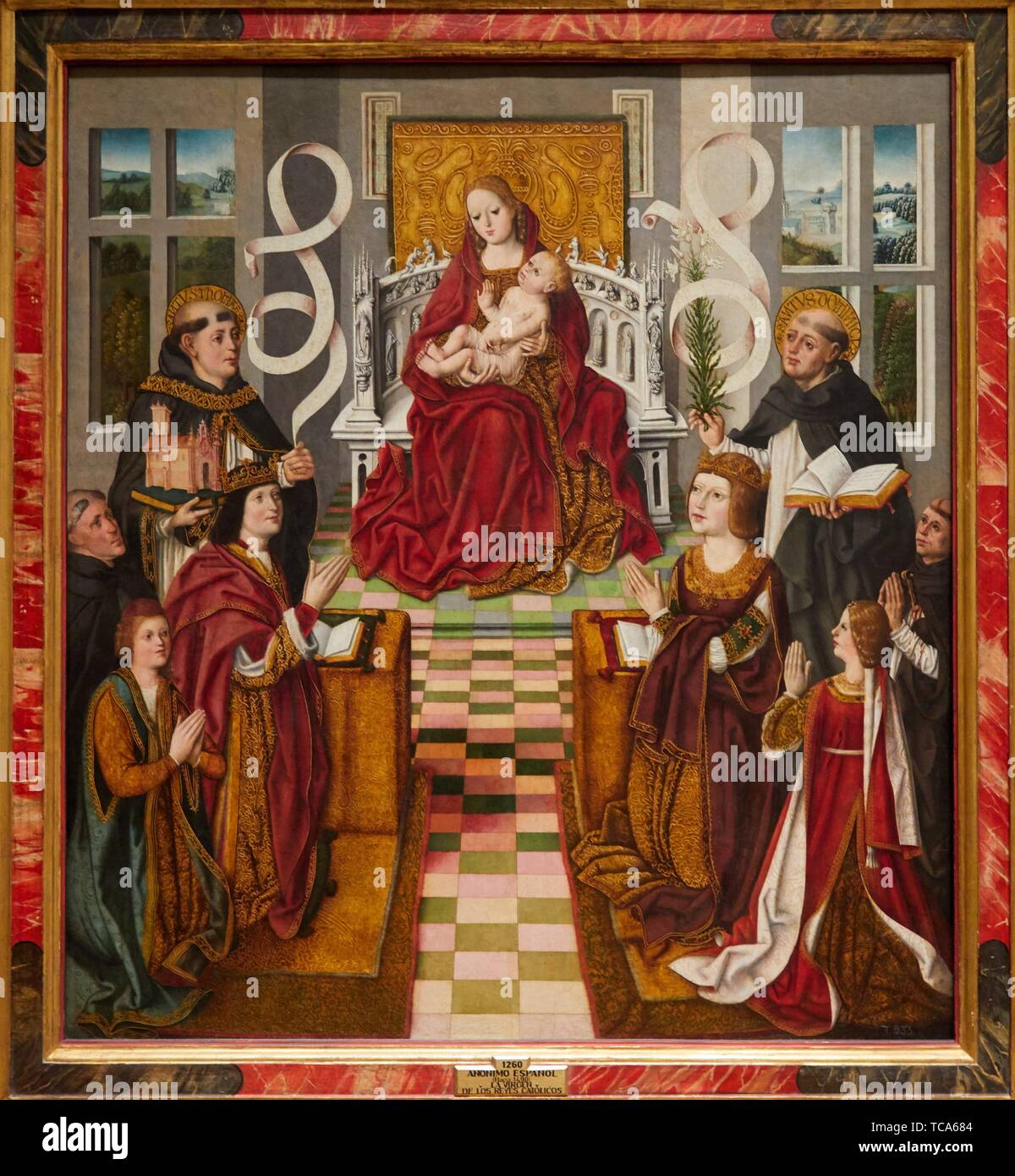 Die Jungfrau Der Katholischen Monarchen Stockfotos und bilder Kaufen