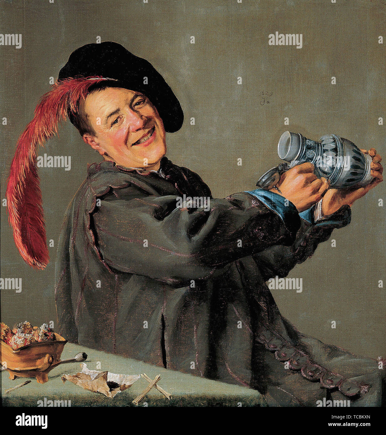 Judith Leyster - Jolly Toper 1629 Stockfoto