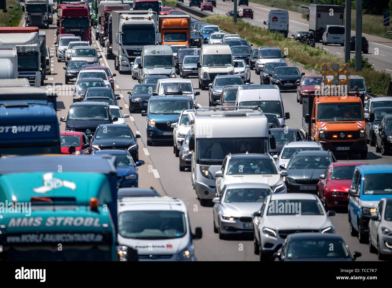 Stilvolle Stau A9 Richtung Berlin Bilder