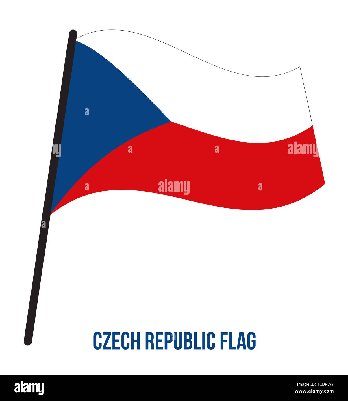 Tschechien Flagge Fahne Fußmatte Türmatte #97088 60x40cm 