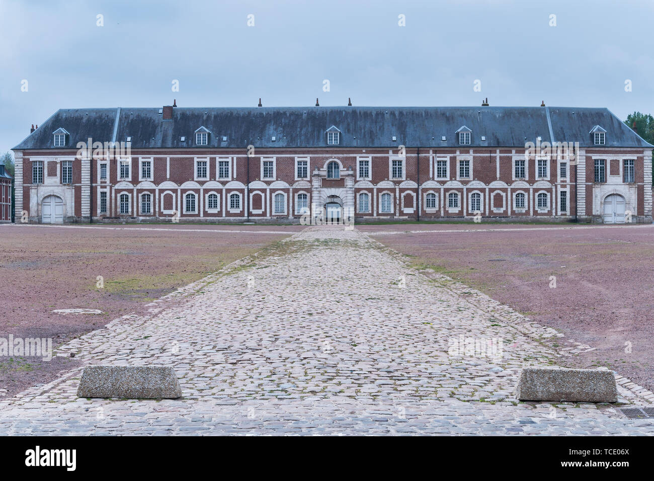 Arras, Frankreich - 2. Mai 2019 - Die Zitadelle, die Teil des "Befestigungen von Vauban' Gruppe - UNESCO-Weltkulturerbe von Frankreich. Stockfoto