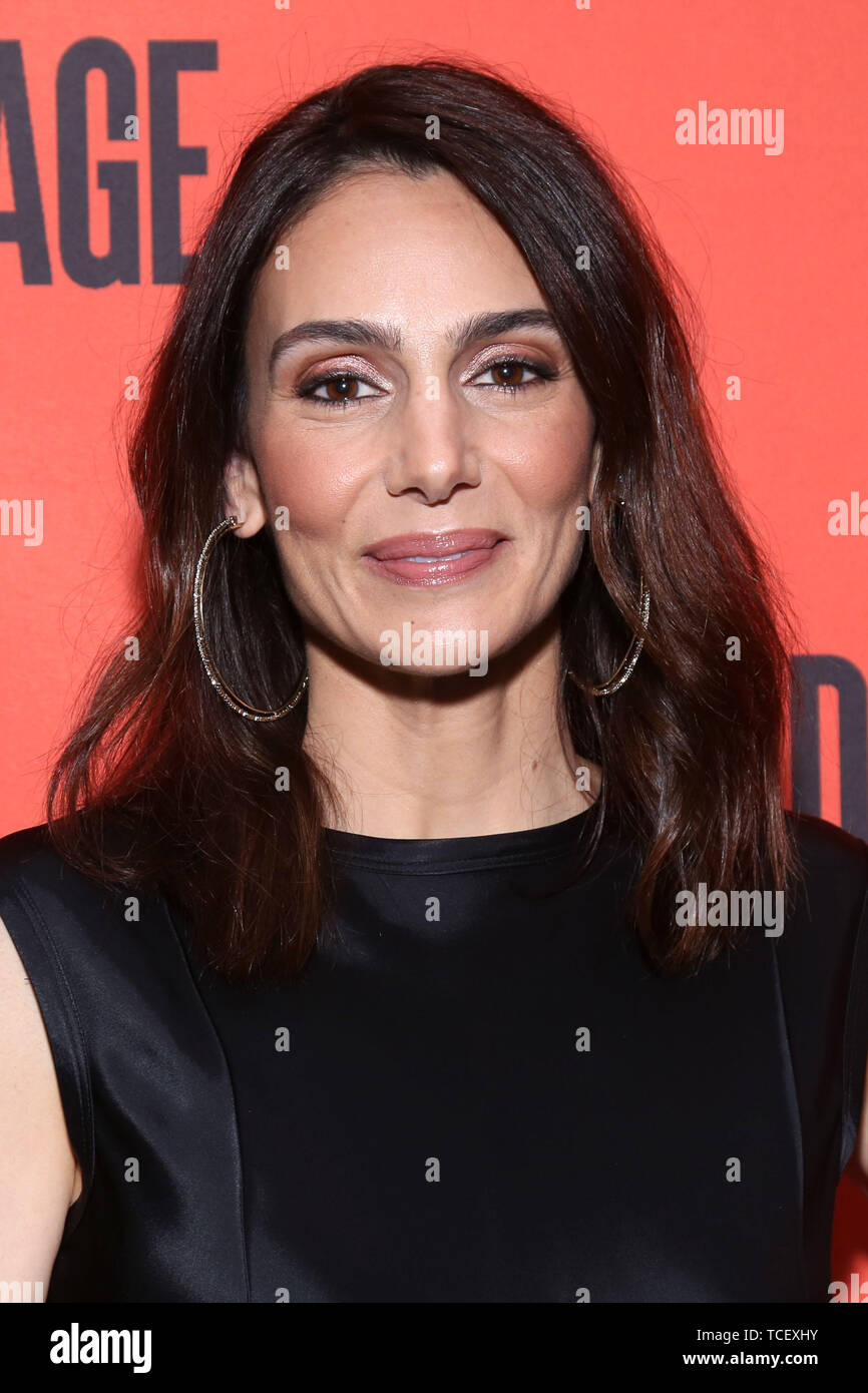 Zweite Stufe Theater 40. Geburtstag Gala im Hammerstein Ballroom - Ankünfte. Mit: Annie Parisse Wo: New York, New York, United States Wenn: 07. Mai 2019 Credit: Joseph Marzullo/WENN.com Stockfoto