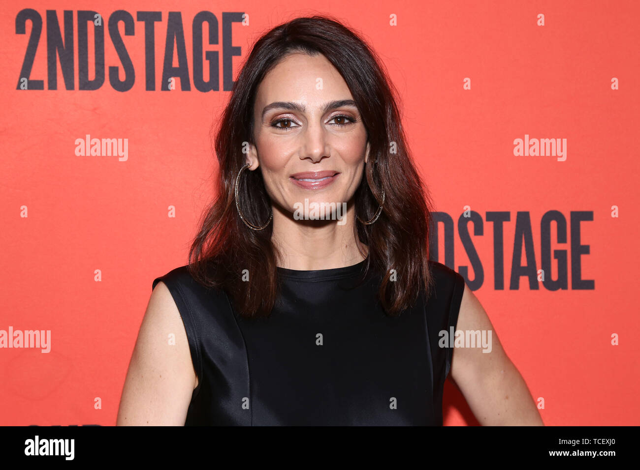 Zweite Stufe Theater 40. Geburtstag Gala im Hammerstein Ballroom - Ankünfte. Mit: Annie Parisse Wo: New York, New York, United States Wenn: 07. Mai 2019 Credit: Joseph Marzullo/WENN.com Stockfoto