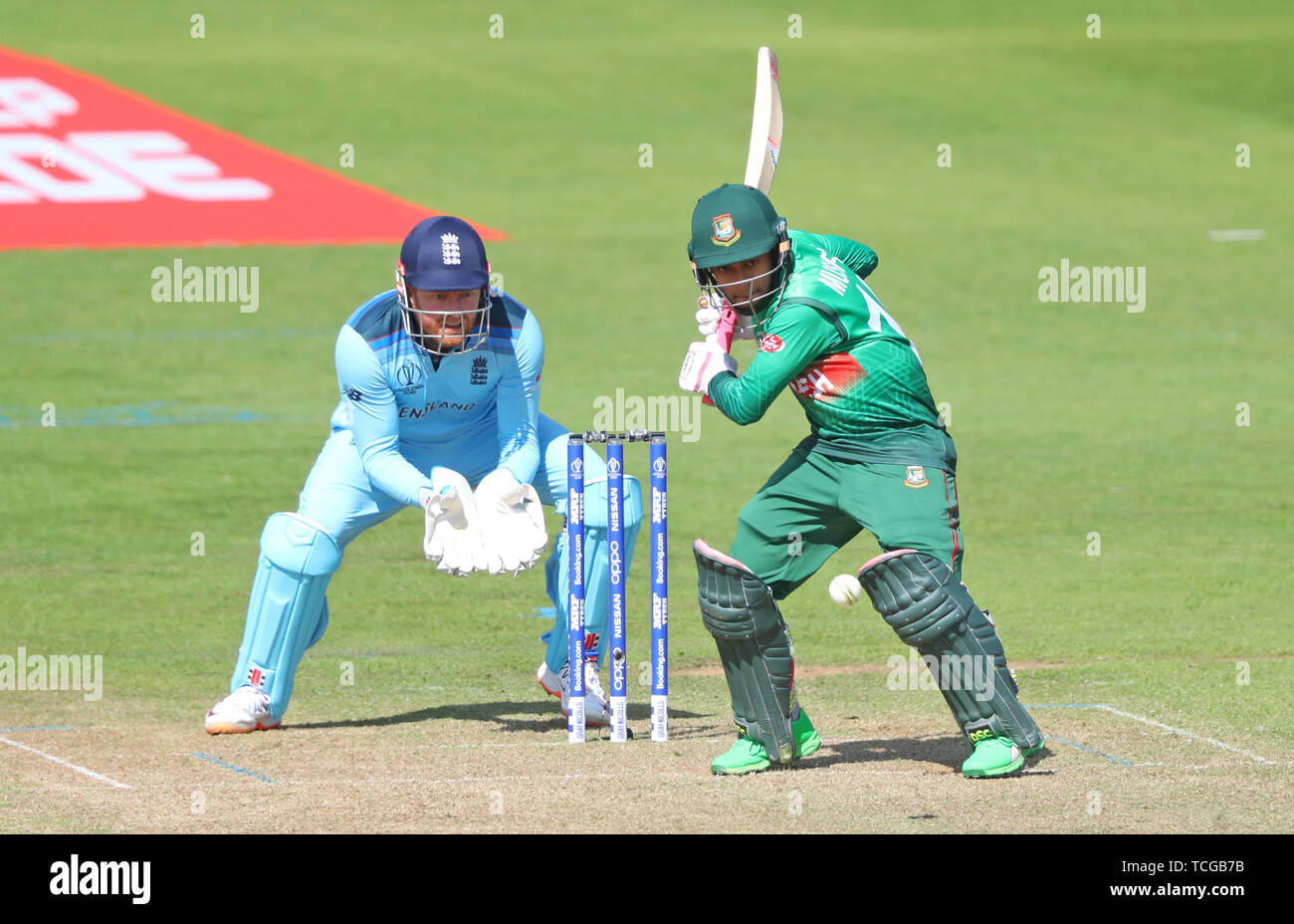 CARDIFF, Wales. 08. JUNI 2019: Mushfiqur Rahim von Bangladesch batting während des England v Bangladesch, ICC Cricket World Cup Match, in Cardiff Wales Stadium, Cardiff, Wales. Credit: Cal Sport Media/Alamy leben Nachrichten Stockfoto