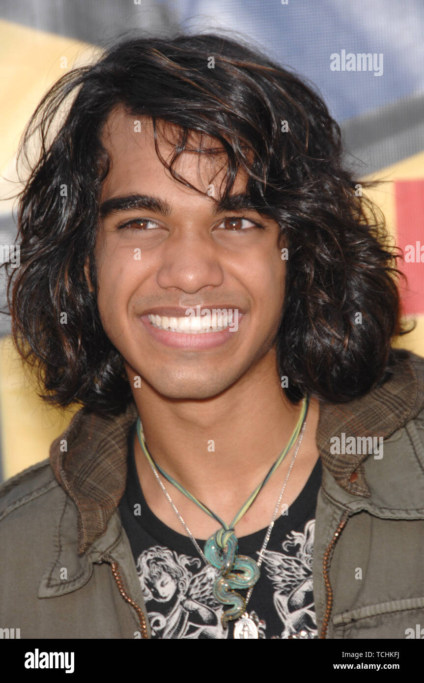 LOS ANGELES, Ca. 26. August 2007: 'American Idol' Kandidat Sanjaya Malakar am 2007 Teen Choice Awards am Gibson Amphitheatre, Universal City, Hollywood. © 2007 Paul Smith/Featureflash Stockfoto