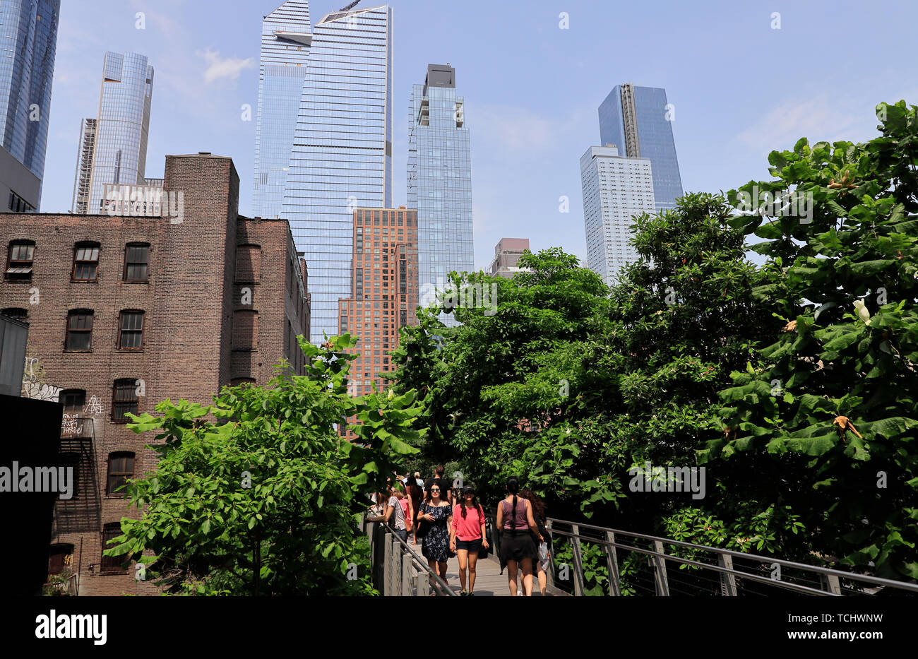 New york city high line park Fotos und Bildmaterial in hoher Auflösung Alamy