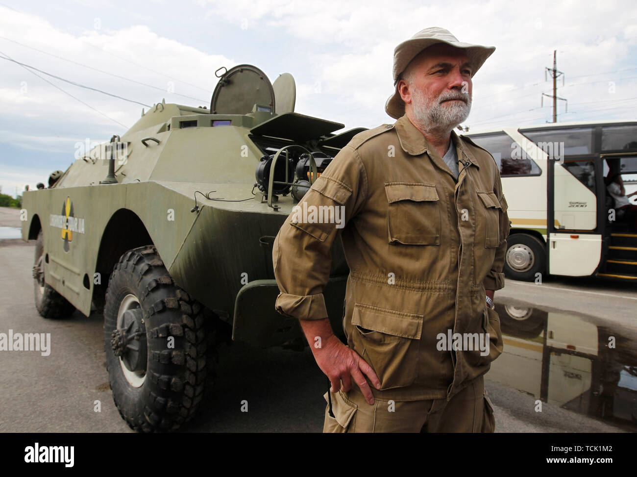 Sergiy Myrnyi, Kommandant der platoon der Strahlung Intelligenz auf der