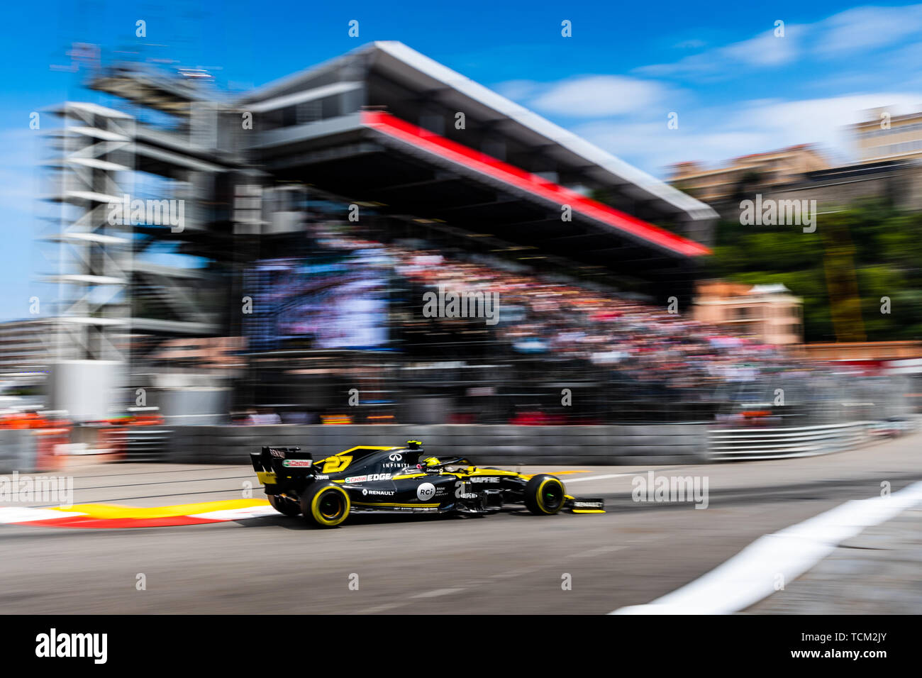 Monte Carlo / Monaco - 23/05/2019 - #27 Nico Hülkenberg (GER, Renault F1 Team, R.S. 19) Während des RP2 vor der 2019 beim Grand Prix von Monaco Stockfoto