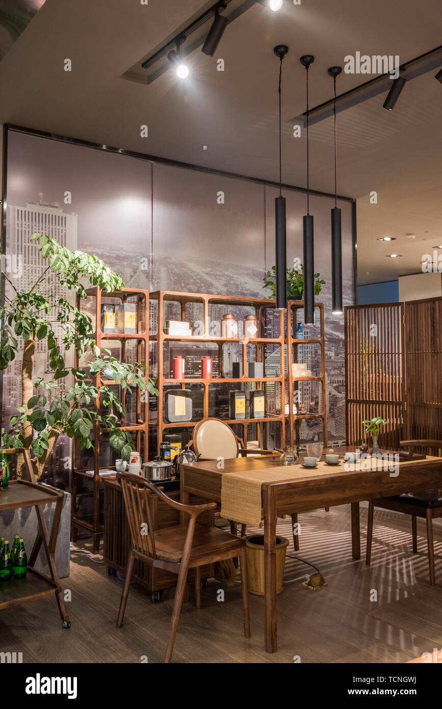 2019.01.31 Fotografiert in Oyada Möbel Stadt Wuhan. Stockfoto