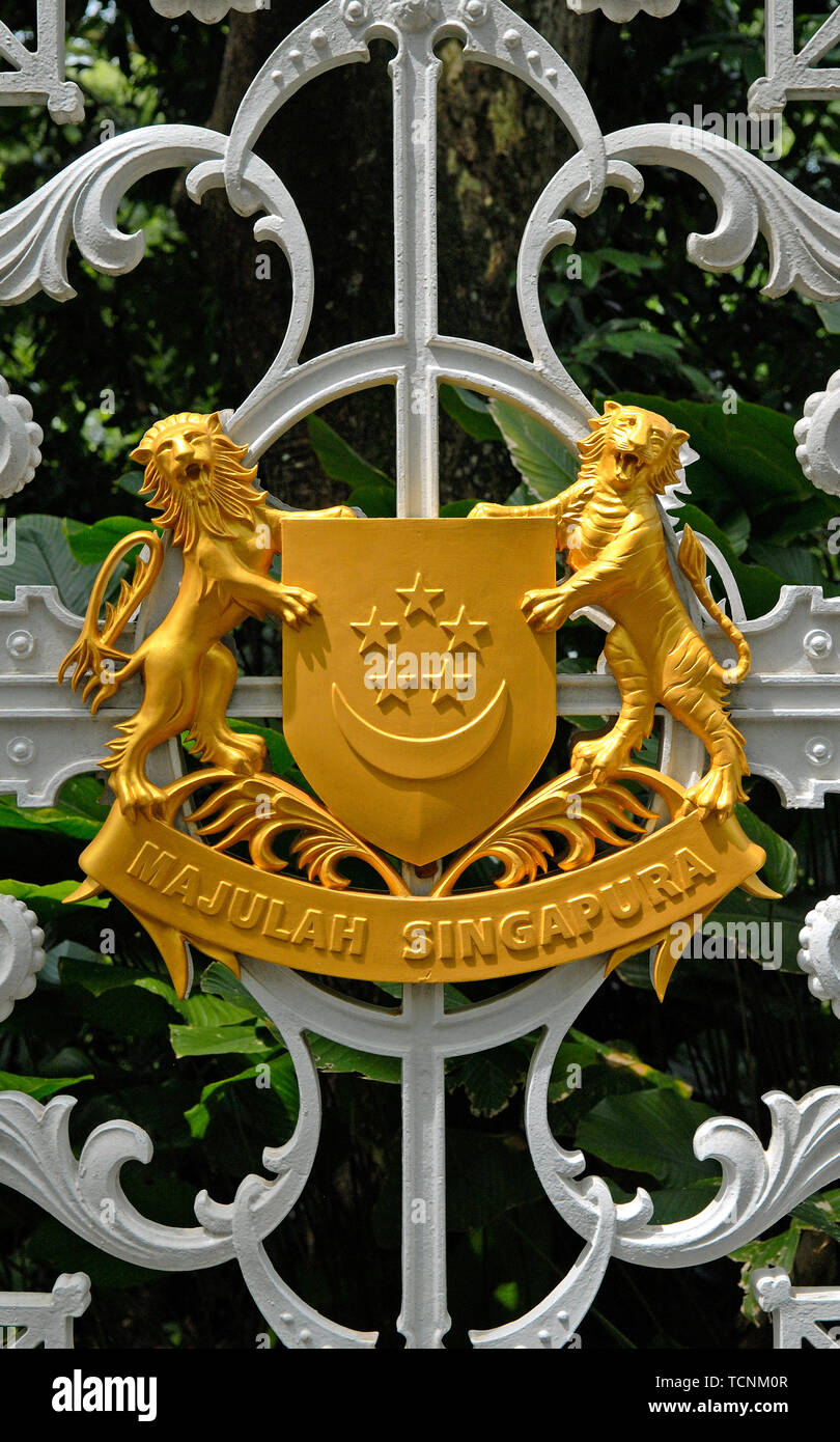 Singapore coat of arms -Fotos und -Bildmaterial in hoher Auflösung – Alamy