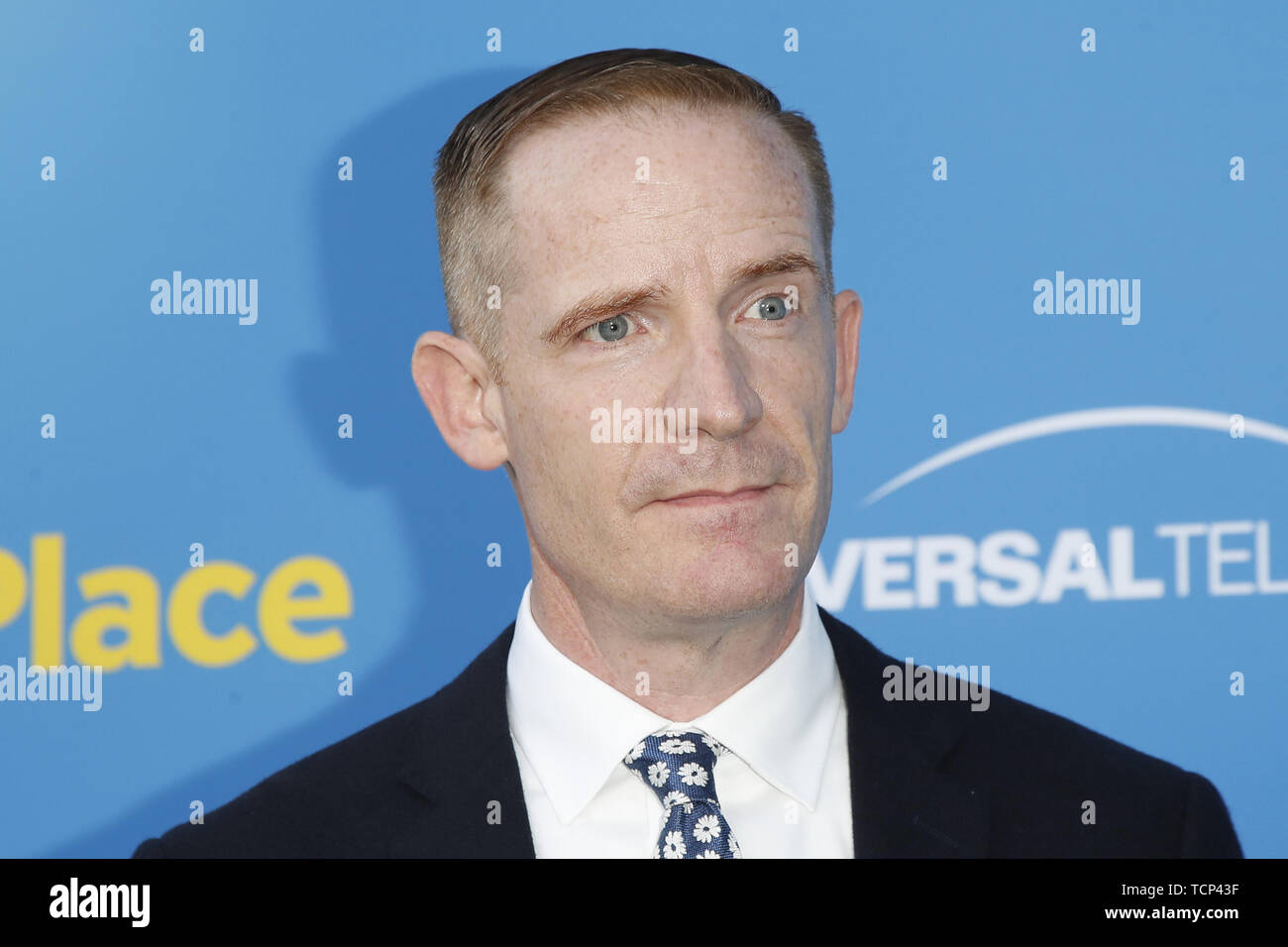 Juni 7, 2019 - North Hollywood, CA, USA - LOS ANGELES - Jun 7: Marc Evan Jackson auf der NBC's "Der gute Ort" fyc Veranstaltung im Fernsehen Akademie am Juni 7, 2019 in North Hollywood, CA (Credit Bild: © Kay Blake/ZUMA Draht) Stockfoto