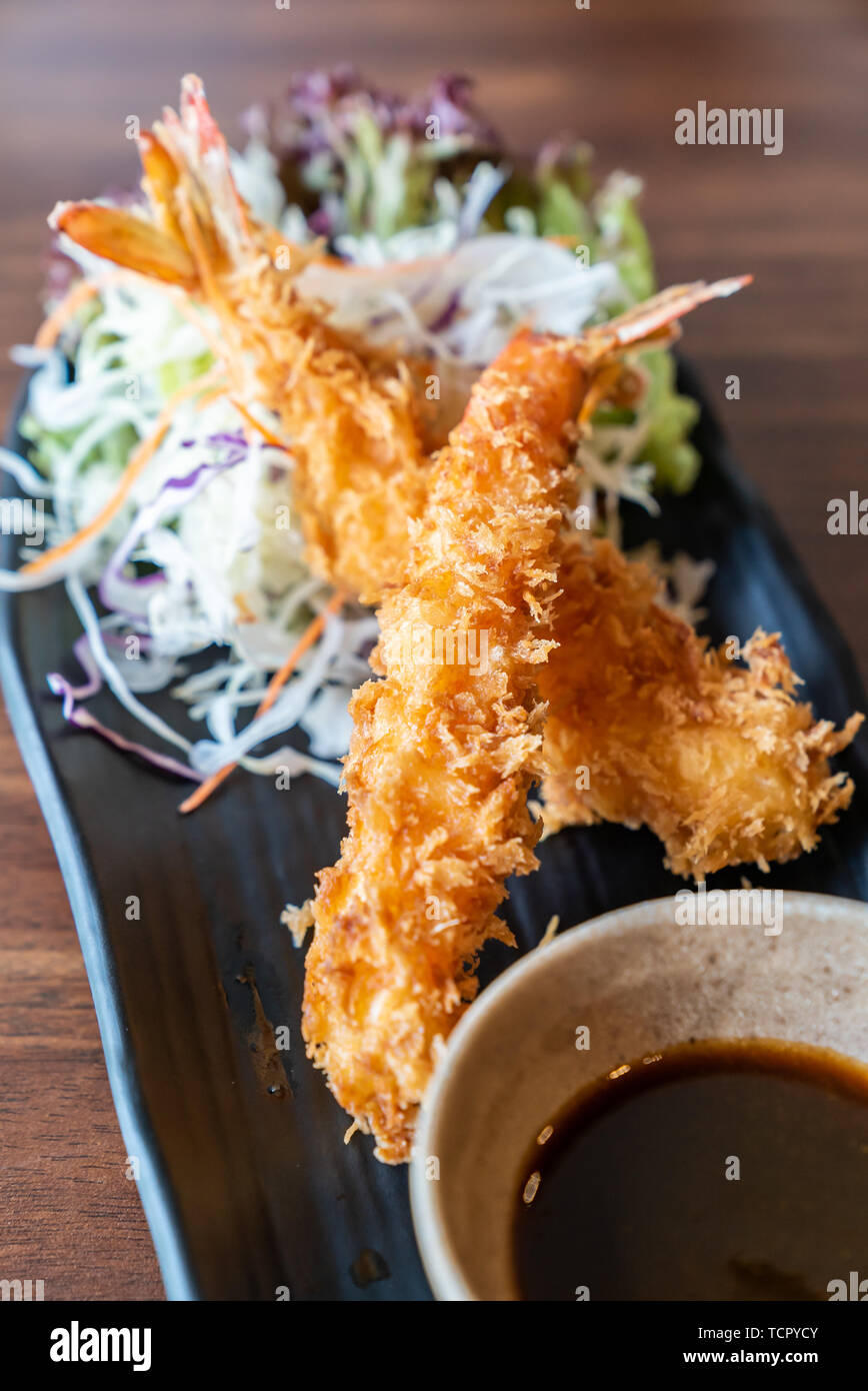 Japanische Garnele Tempura Stockfotos und -bilder Kaufen - Alamy