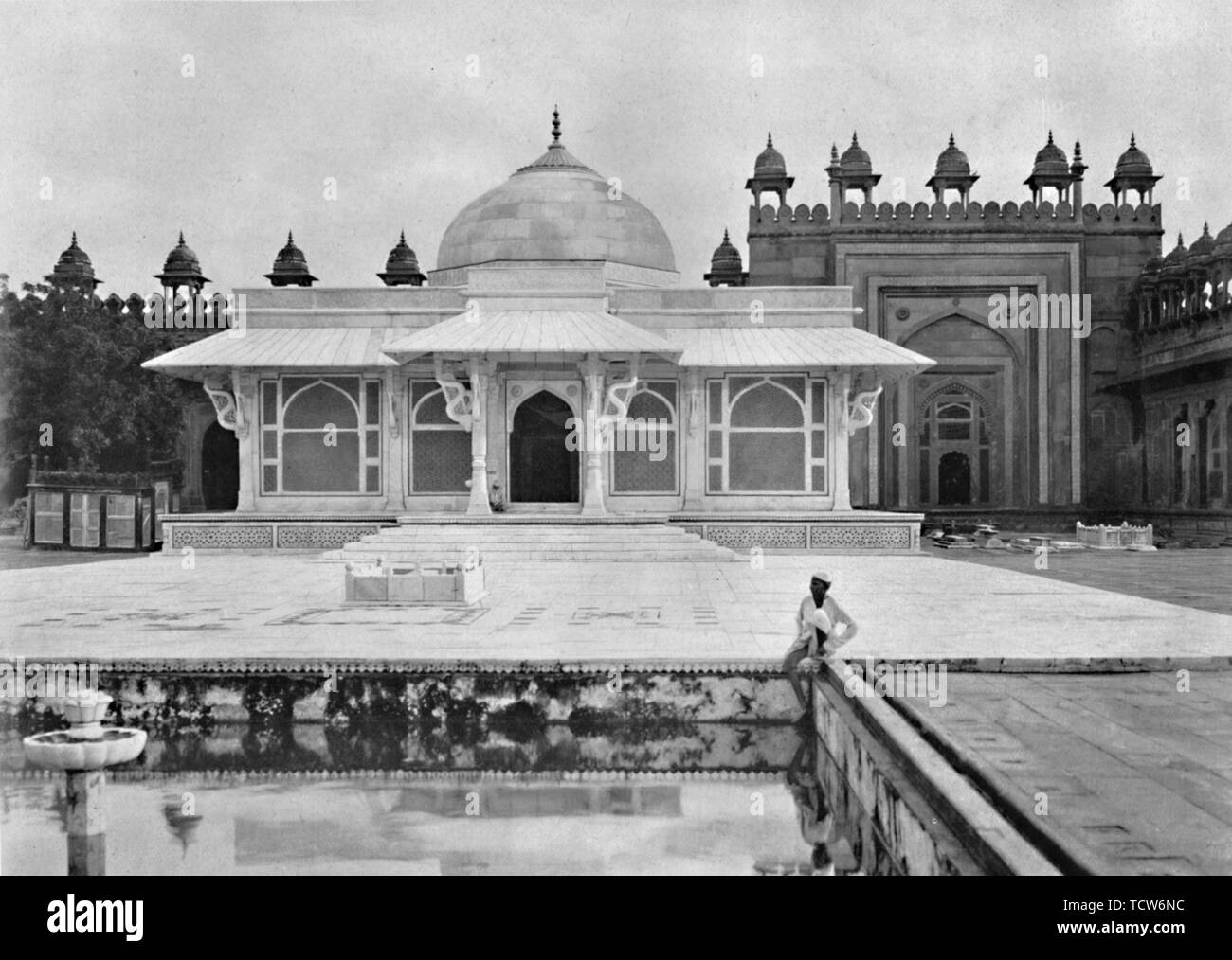 "Fatehpur Sikri. Grab von Scheich Salem Christi', c 1910. Schöpfer: Unbekannt. Stockfoto