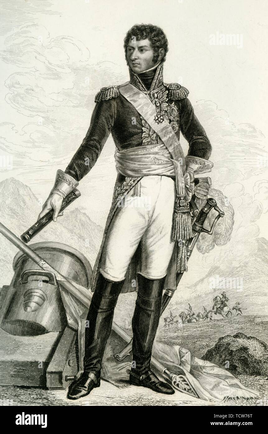 Charles XIV John von Schweden, 1804, (1839). Schöpfer: François Pigeot. Stockfoto