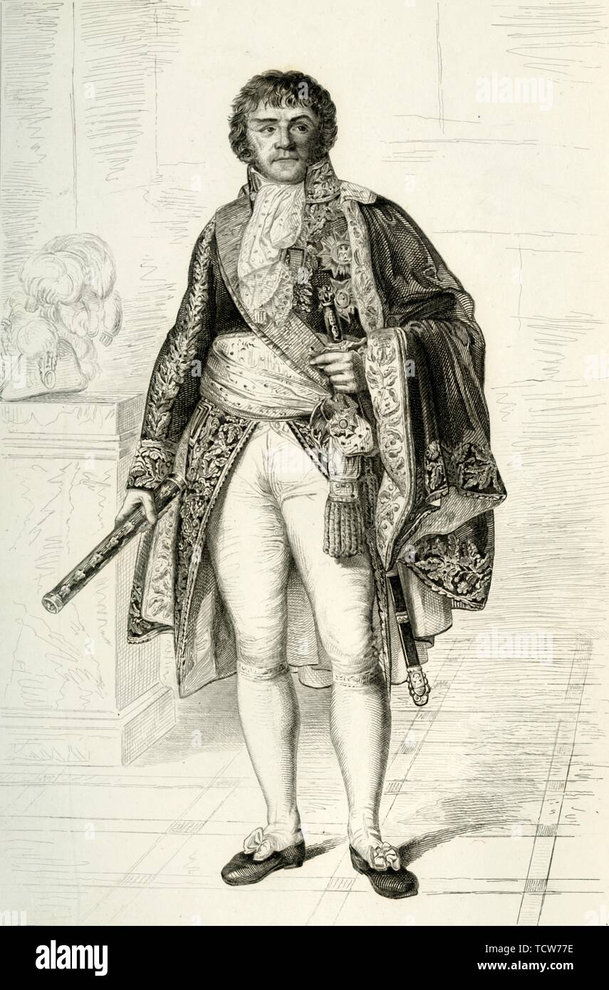 François Joseph Lefebvre, 1804, (1839). Schöpfer: François Pigeot. Stockfoto