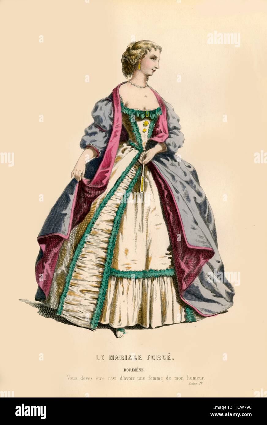 Dorimène, 1868. Schöpfer: Unbekannt. Stockfoto