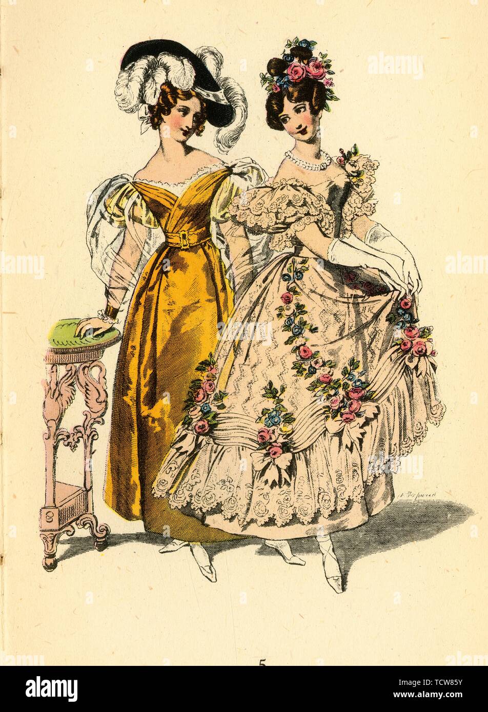 La Belle Assemblee, 1831", 1943. Schöpfer: Unbekannt. Stockfoto