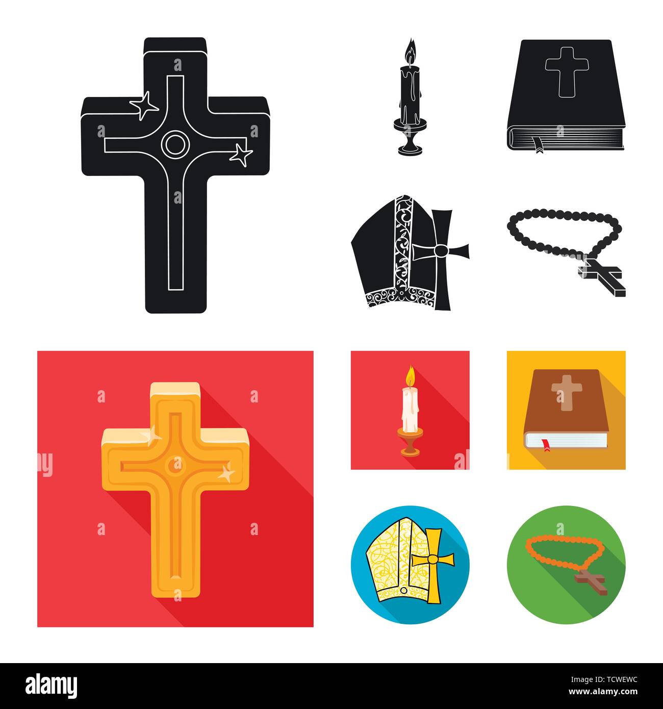 Tattoo Of Crucifix Stockfotos Und Bilder Kaufen Alamy