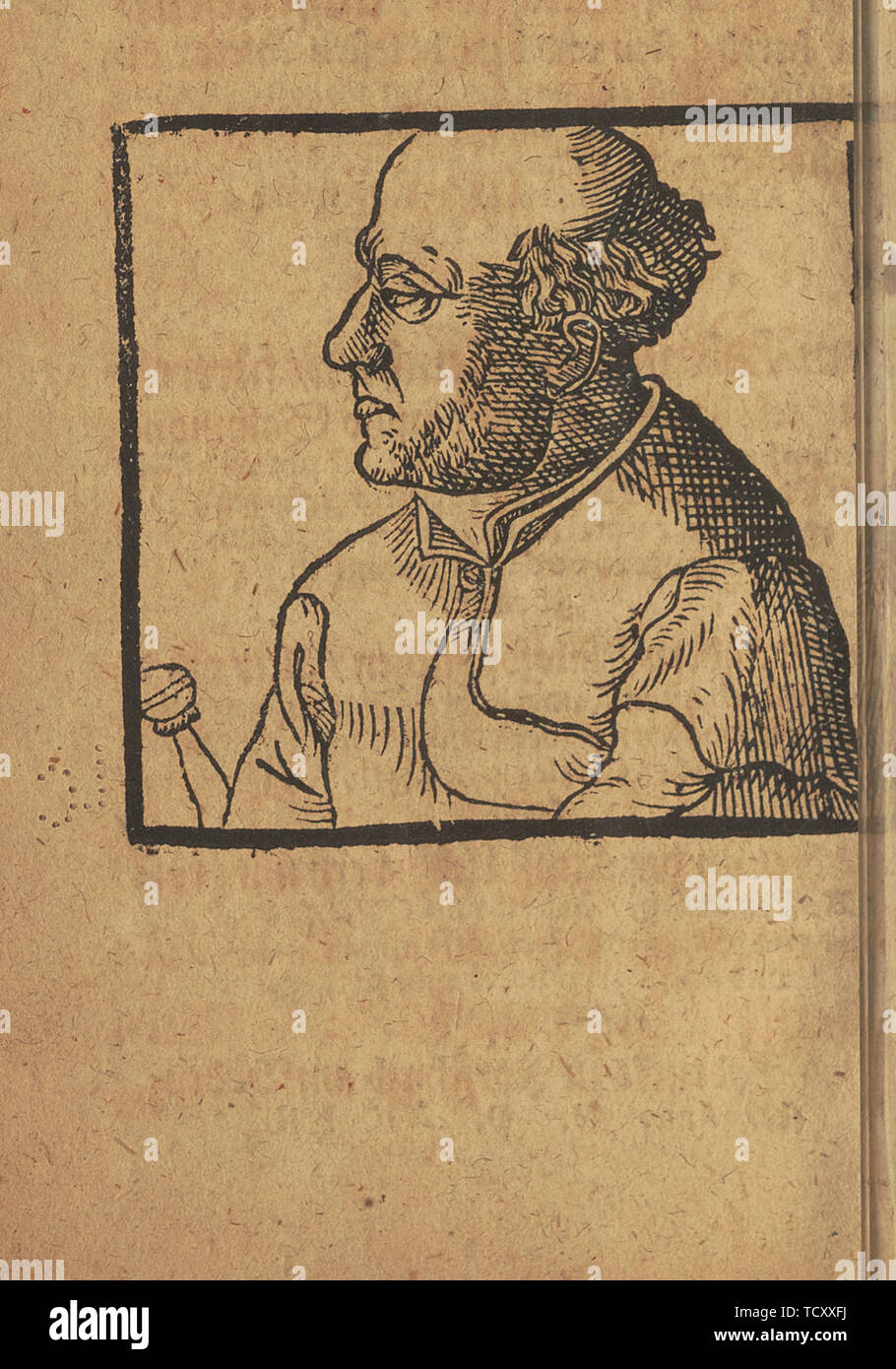Philippus Aureolus Theophrastus Bombastus von Hohenheim (Paracelsus), 1599. Schöpfer: Anonym. Stockfoto