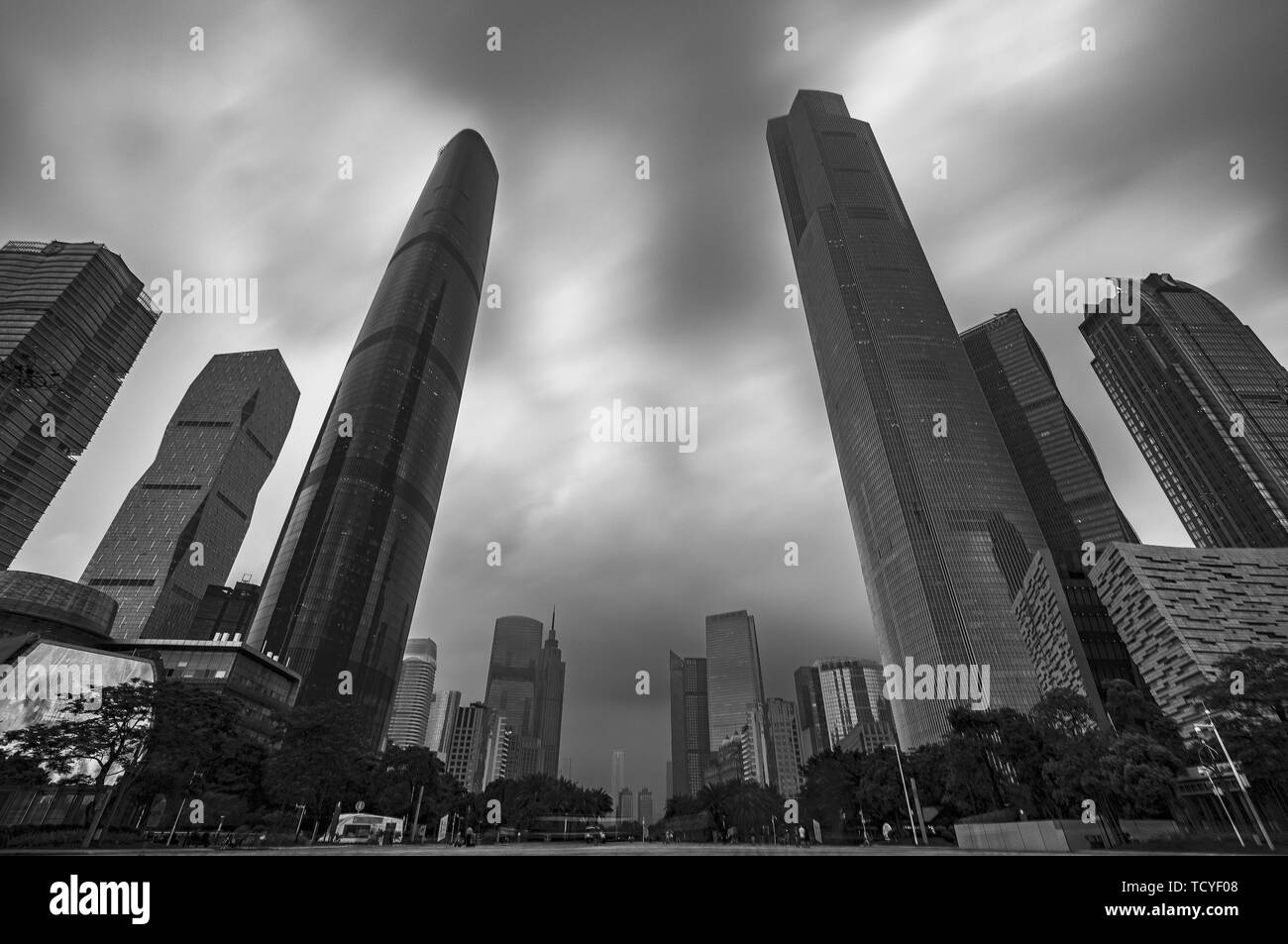 Guangzhou Landschaft Stockfoto