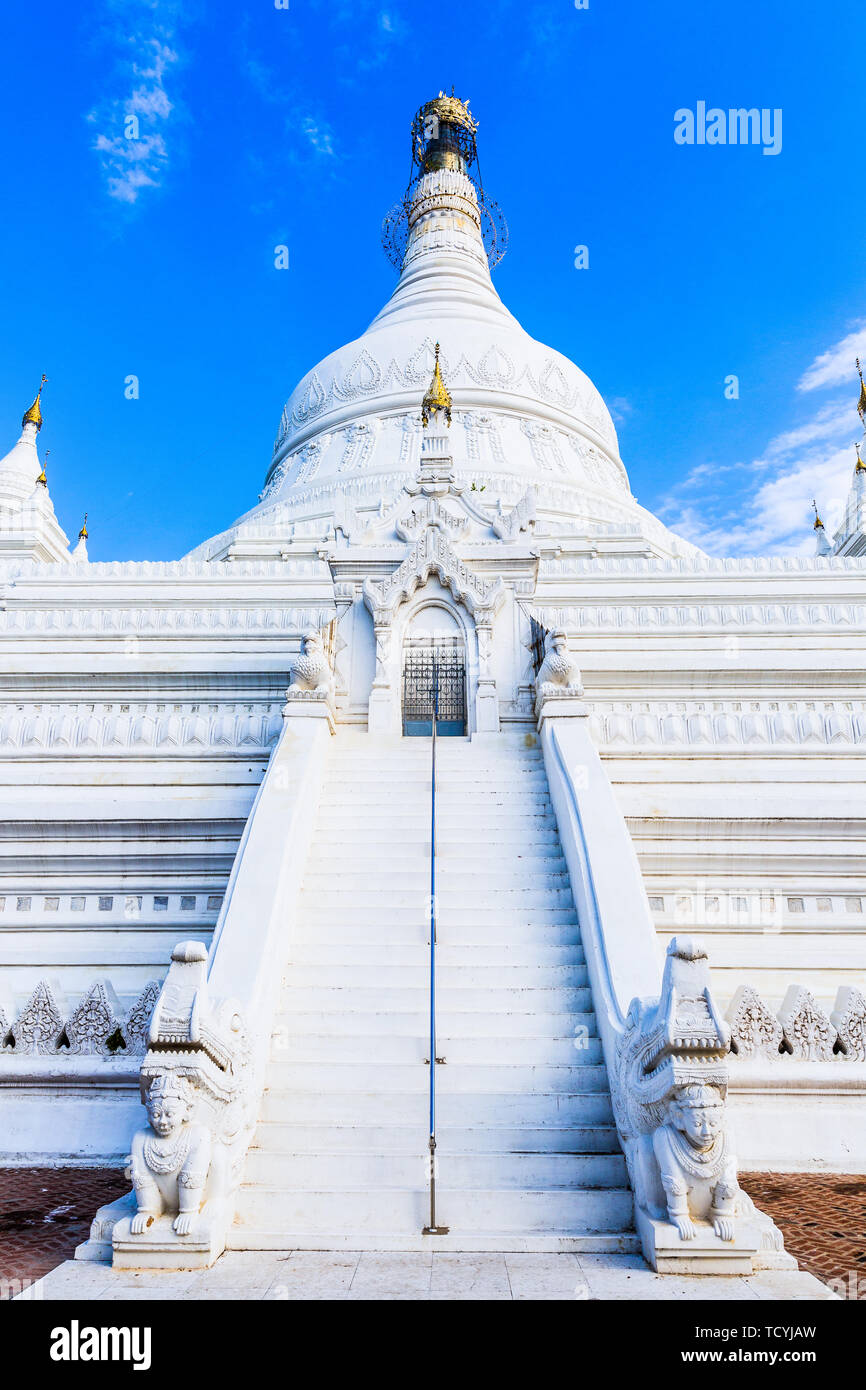 Pahtodawgyi Tempel Pagode von Amarapura Mandalay Staat Myanmar (Burma) Stockfoto
