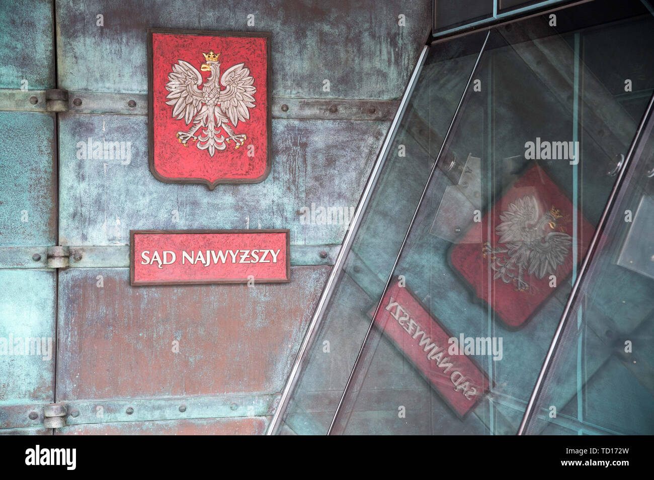 Der oberste Gerichtshof von Polen in Warschau, Polen. 13. Mai 2019 © wojciech Strozyk/Alamy Stock Foto Stockfoto