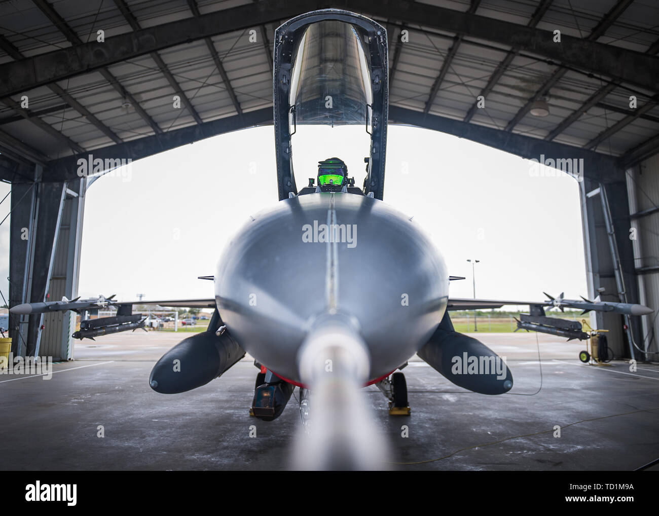 Tulsa Air National Guard Alert Mission (U.S. Air National Guard Foto von Master Sgt. C.T. Michael) Stockfoto