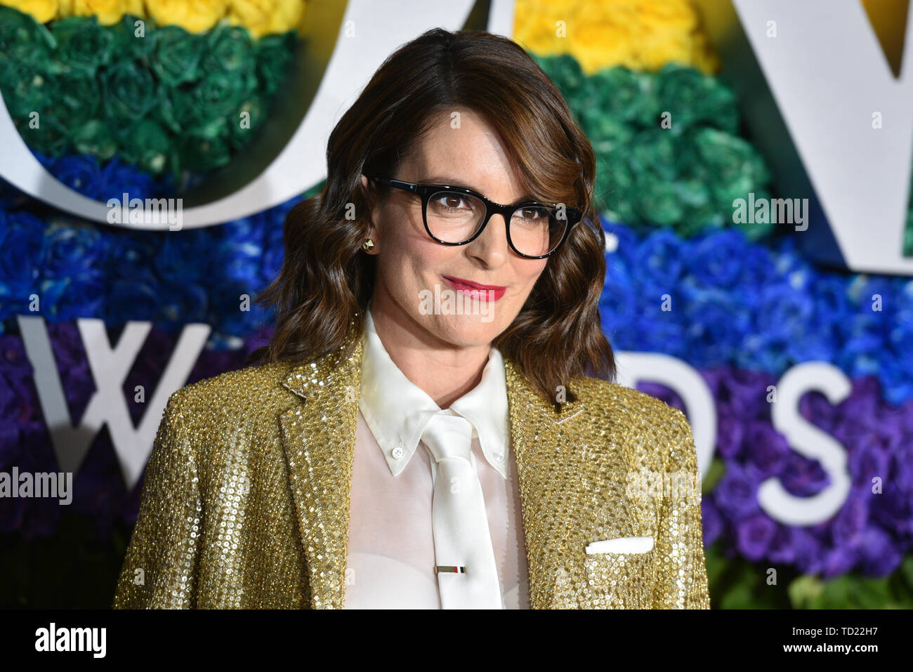 73. jährlichen Tony Awards, Ankünfte, Radio City Music Hall, New York, USA - 09 Jun 2019 - Tina Fey Stockfoto