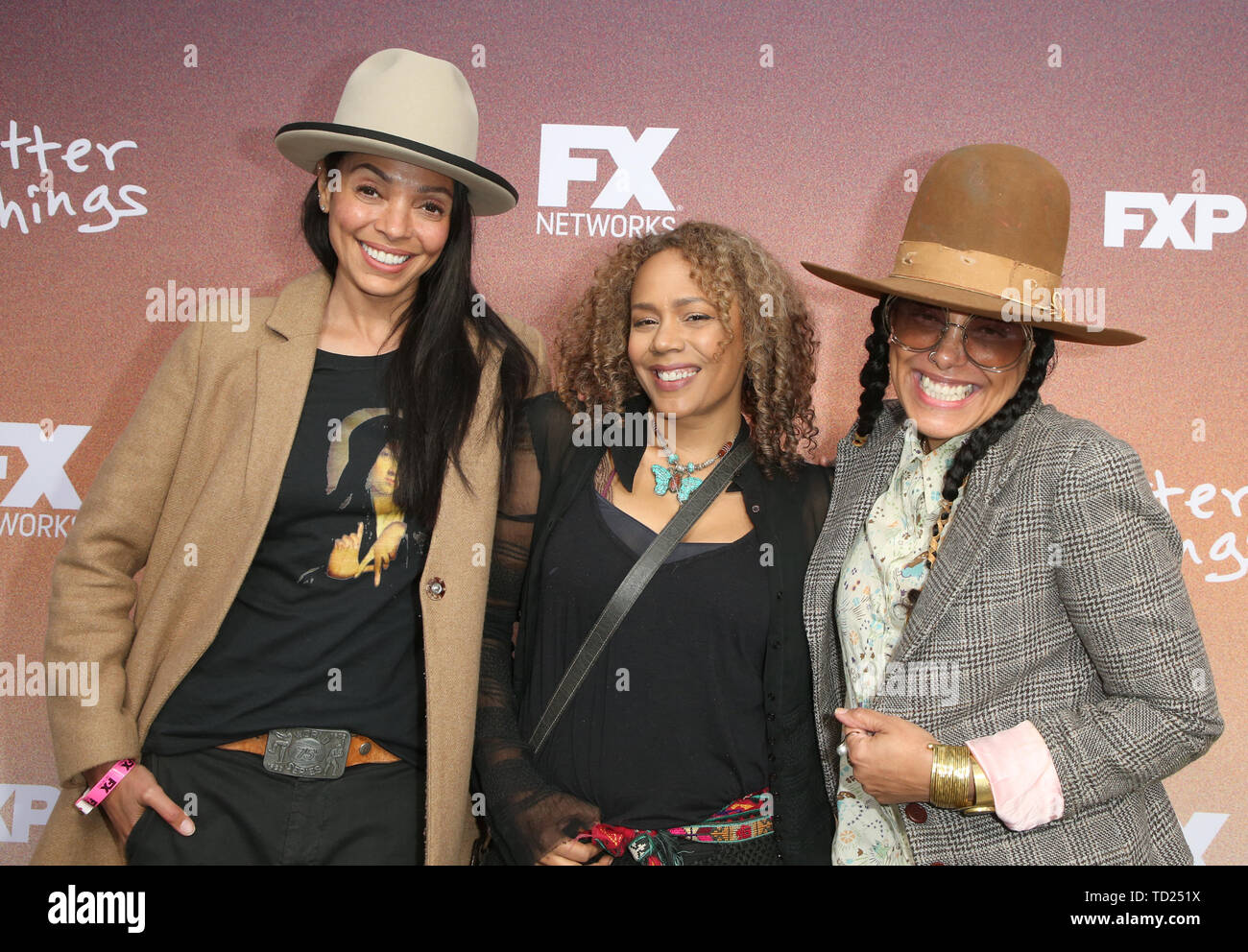 FYC Red Carpet Event für Saison 3 der FX' Besser Dinge" mit: Tamara Taylor, Rachel True, Cree Summer Wo: North Hollywood, California, United States Wenn: 11. Mai 2019 Credit: FayesVision/WENN.com Stockfoto