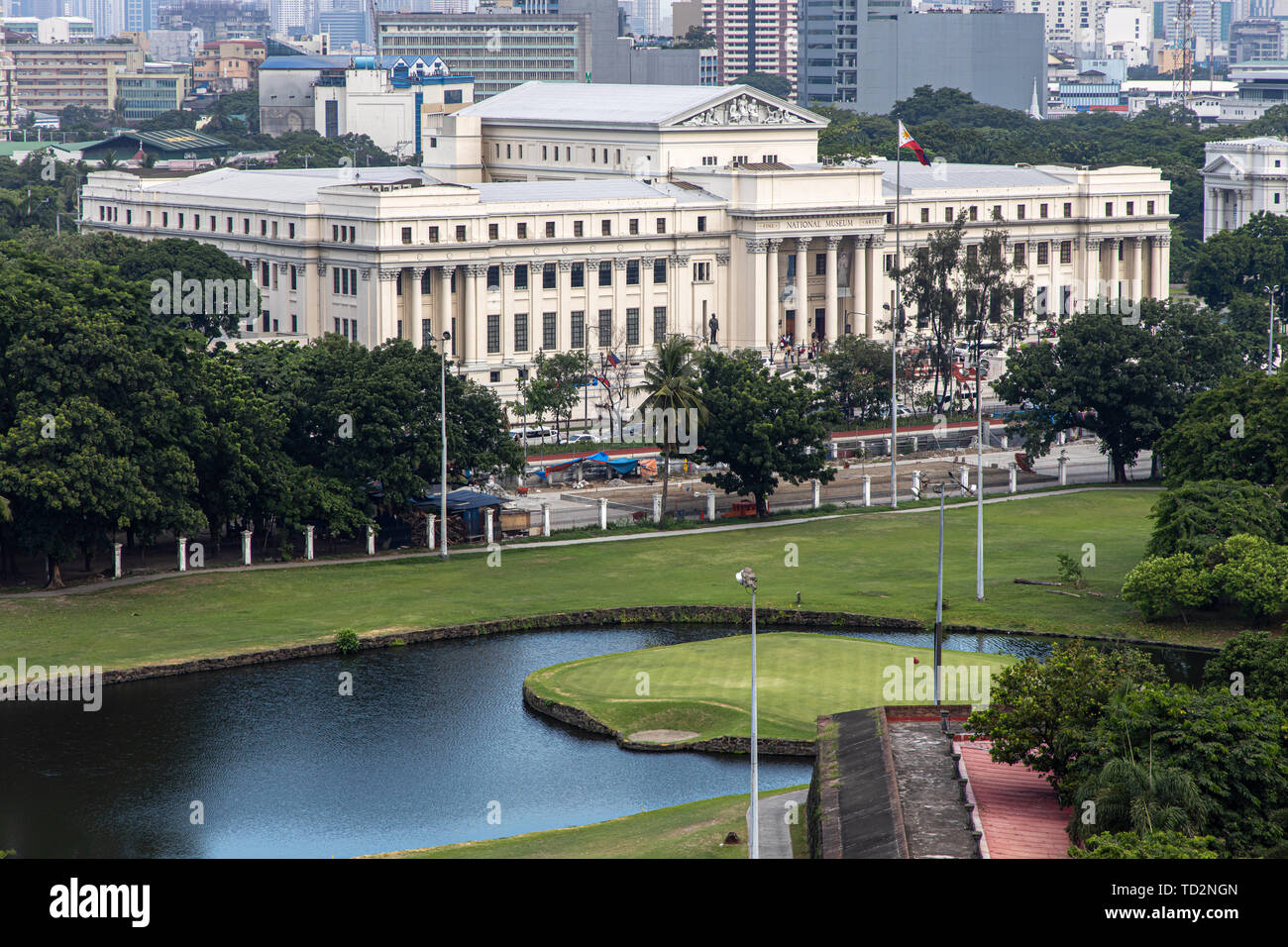 National Museum Fine Arts Building, Manila, Philippinen Stockfoto