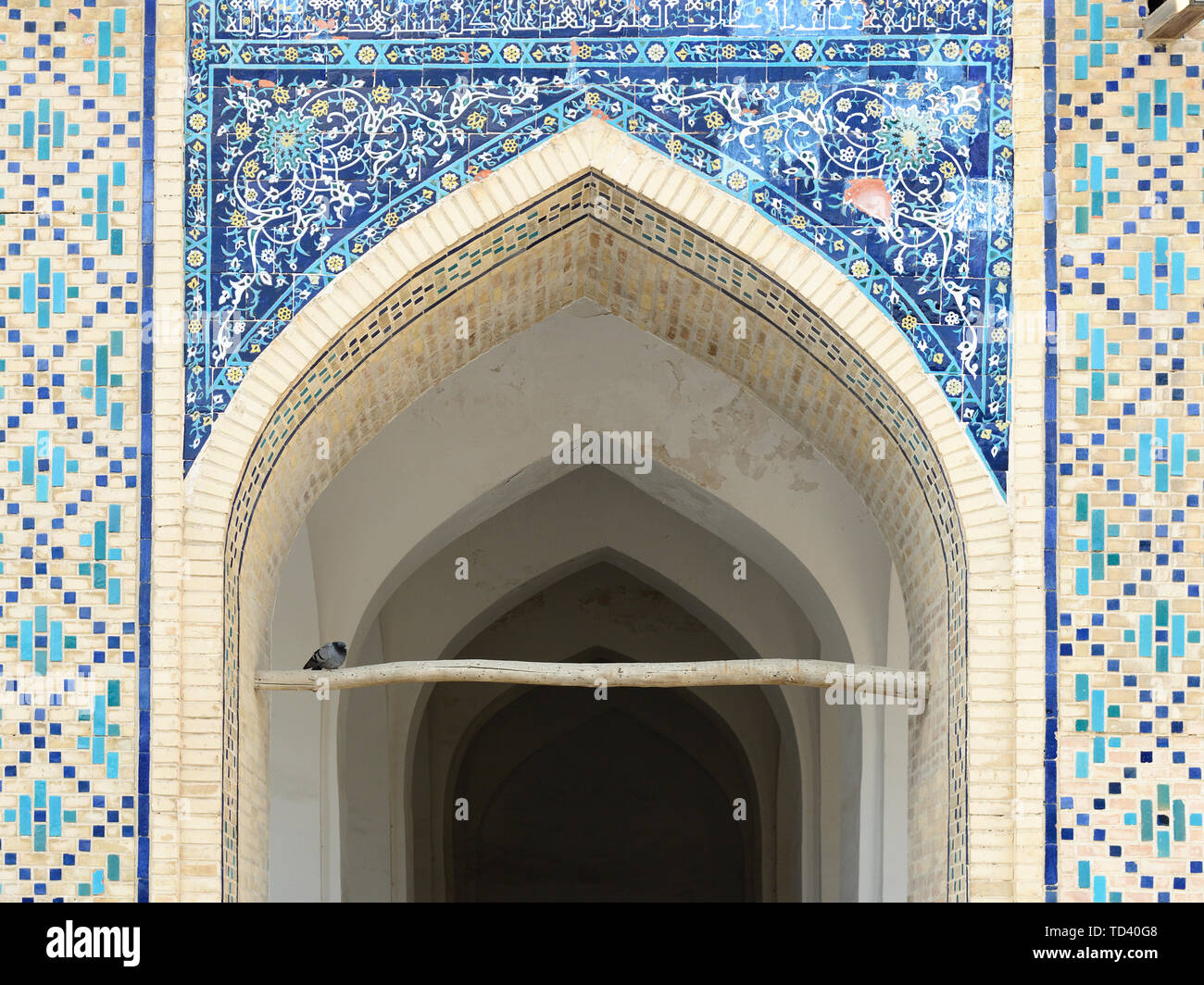 Buchara, Usbekistan, Beispiel der islamischen Architektur an der Seidenstraße Stockfoto