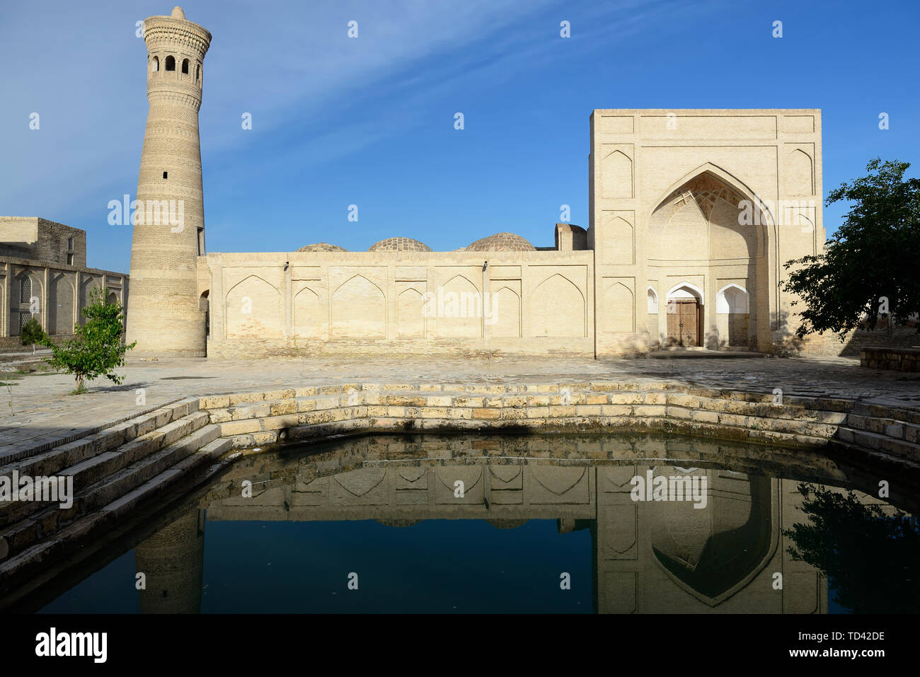 Buchara, Usbekistan, koscha Kalon Moschee Architektur an der Seidenstraße Stockfoto